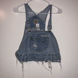 LF Jean crop top. NEVER WORN